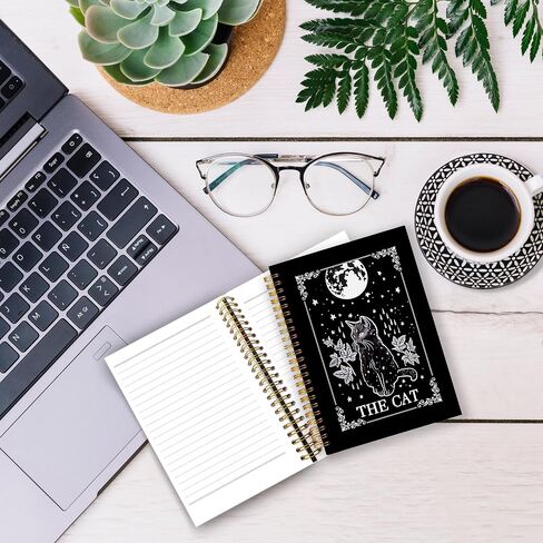 Funny Skeleton Prayer Gothic Notebook Journal, Halloween Notebook, Witchy Journal, Goth Office Supplies, I Promise I'll Try To Like People Someday Spiral Notebook 5.5x8.3 with 164 Pages in Saudi Arabia
