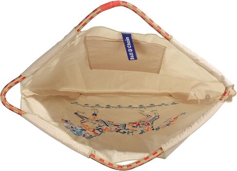 الكرة والسلسلة نساء حقيبة حمل كبيرة من النايلون حقيبة تجميلية للنساء أكياس التسوق الأكياس الشاطئية in Kuwait