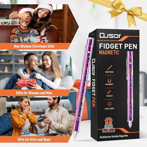 Gifts for Men Fidget Toys Adults, Easter Basket Stuffers Fidget Pen, Easter Basket Stuffers for Teens, Easter Egg Fillers Fidgets Multifunction Pen, Boys Easter Basket Stuffers, Cool Gadgets for Men in Kuwait