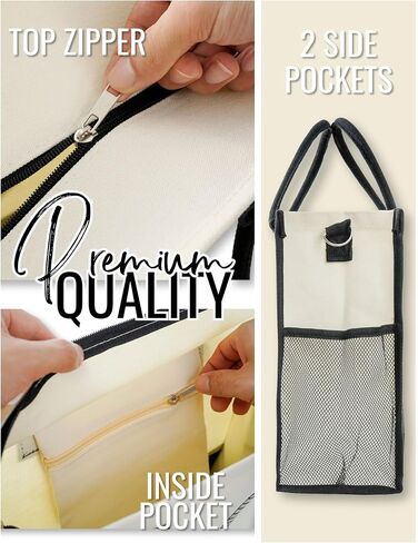 هدايا وداع innobeta لزملاء العمل القماشي مع إغلاق السوستة العليا وحزام الكتف لعيد الميلاد ، عيد الأم ، عيد الميلاد in Saudi Arabia