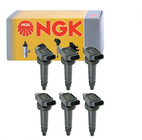 6 PC NGK Ignition Coils متوافقة مع Toyota Tacoma 4.0L V6 2005-2015 in Saudi Arabia