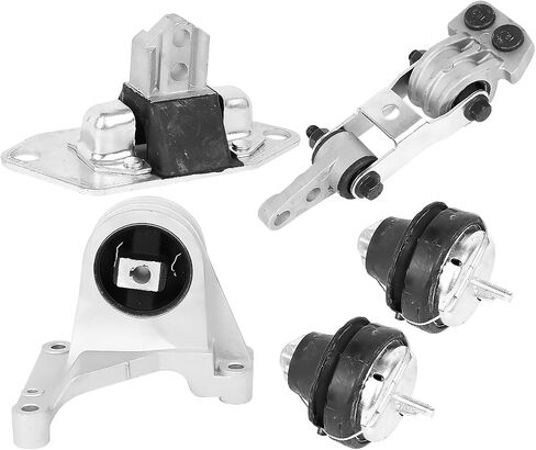 محرك المحرك ونقل Mount Kit 5pcs متوافق مع نوبات 2003-2007 Volvo XC70/S80 2.5L 2003-2006 XC90 2.5L استبدال A4003 A4038 A4003 A4001 A7084 in Kuwait
