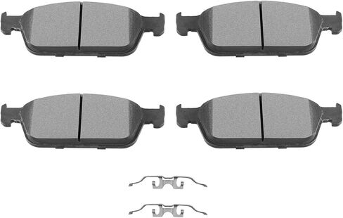 Ceramic Brake Pads Kit,SCITOO Brake Pads Front Fit for 2013-2019 for Ford Escape,2013-2018 for Ford Focus,2014-2019 for Ford Transit Connect,2015-2019 for Lincoln MKC, D1645 in Saudi Arabia