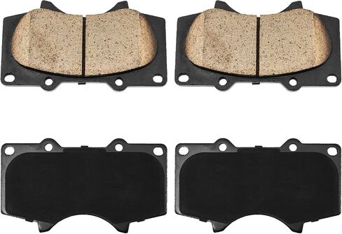 PHILTOP Ceramic Front Brake Pads For Toyota Tundra 2000-2006, 4 Pcs replace # D976 in Saudi Arabia