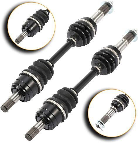 SCITOO CV Axle Shaft Assembly Front Left Right for Yamaha Big Bear 350 1998-1999, Big Bear 400 2000-2001, Kodiak 400 1999, Wolverine 350 1995-2000 4KB-2510for F-00-00 2PCS in Saudi Arabia
