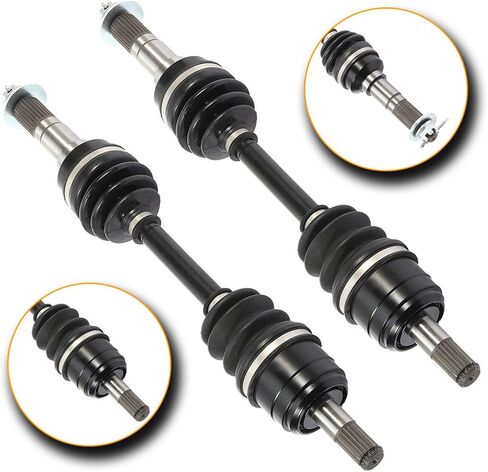 SCITOO CV Axle Shaft Assembly Front Left Right for Yamaha Big Bear 350 1998-1999, Big Bear 400 2000-2001, Kodiak 400 1999, Wolverine 350 1995-2000 4KB-2510for F-00-00 2PCS in Saudi Arabia