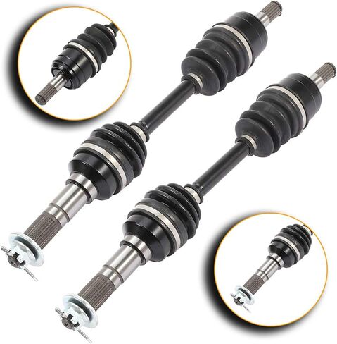 SCITOO CV Axle Shaft Assembly Front Left Right for Yamaha Big Bear 350 1998-1999, Big Bear 400 2000-2001, Kodiak 400 1999, Wolverine 350 1995-2000 4KB-2510for F-00-00 2PCS in Saudi Arabia