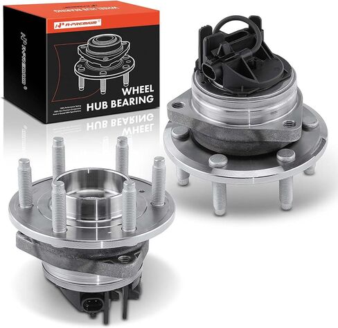 A-Premium 2 × محمل العجلات الأمامية أو الخلفية وتجميع المحور مع ABS و 6-LUG متوافق مع VPG MV-1 2011-2012 in Saudi Arabia