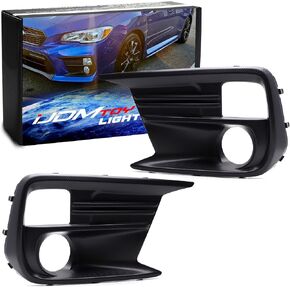 iJDMTOY One Pair LH RH OEM-Spec Fog Lamp Bezel Covers Compatible with 2018-2021 Subaru WRX Replace or Upgrade Fogs in Saudi Arabia