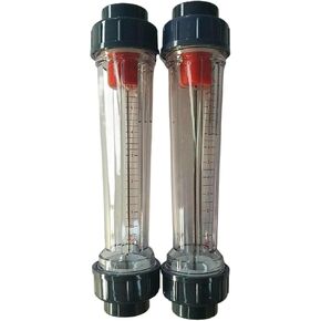 1PCS LZS-40 Water Rotameter Flow Meter Indicator Counter Sensor Reader 600-6000/1000-10000L/H 380mm Length(1-10M3H) in Saudi Arabia
