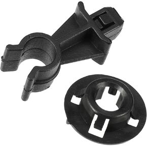 Motoforti Hood Prop Rod Clip Retainer,for Nissan Navara D40,Plastic,Black,2 pcs in Saudi Arabia