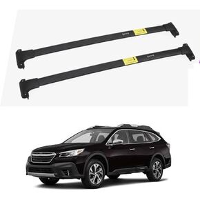 قضبان رف سقف سقف السيارات تناسب Subaru Outback 2015-2020 Rails Rails Clars for Rooftop Cargo Carrier Luggage Kayak Bike Snowboard in Kuwait