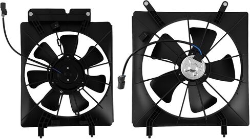 maXpeedingrods Engine Radiator Cooling Fan Assembly for Honda CR-V 2002-2006 Element 2003-2006 620232 in Kuwait