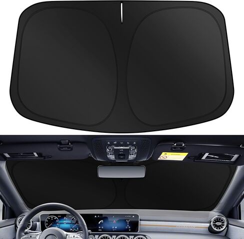 XHRING Windshield Sun Shade Sunshade Compatible with GMC Yukon/Yukon XL/Yukon Denali 2026 2025 2024 2023 2022 2021 Accessories Car Front Window Sun Shield Cover in Saudi Arabia