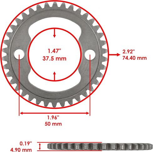 Caltric Cam Timing Chain with Guide Sprocket Compatible with Honda Sportrax 400 TRX400EX 2x4 1999 2000 2001 2002 2003 2004 2005 2006 2007 2008 in Saudi Arabia