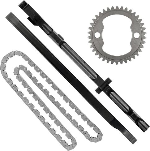 Caltric Cam Timing Chain with Guide Sprocket Compatible with Honda Sportrax 400 TRX400EX 2x4 1999 2000 2001 2002 2003 2004 2005 2006 2007 2008 in Saudi Arabia