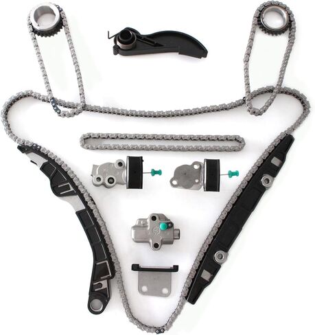 130286KA0A Engine Timing Chain Kit Fit 2017-2024 for Nissan Pathfinder Infiniti QX60 3.5L V6 Engine VQ35DD, Replace 13021-6KA0A 130286KA1B 130706KA1C 13091JA10A 150416KA0A 130856KA0A in Saudi Arabia