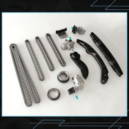 130286KA0A Engine Timing Chain Kit Fit 2017-2024 for Nissan Pathfinder Infiniti QX60 3.5L V6 Engine VQ35DD, Replace 13021-6KA0A 130286KA1B 130706KA1C 13091JA10A 150416KA0A 130856KA0A in Saudi Arabia