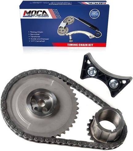 مجموعة سلسلة توقيت MOCA-متوافقة مع 99-06 شيفروليه سيلفرادو 1500 ، 01-06 GMC Yukon ، 03-06 Isuzu Ascender ، 04-06 Buick Rainier-4.8L ، 5.3L ، 6.0L V8 in Saudi Arabia