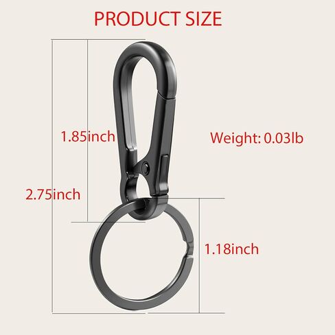 Metal Keychain, Keyring Key Chain Ring Chain Holder Organizer for Home Car Keys Key Finder in Saudi Arabia
