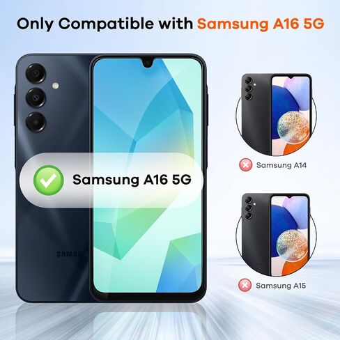 4+4 Pack Screen Protector & Phone Lens Camera Protector forSamsung Galaxy A35 5G, 9H Tempered Glass Cell Phone Protector, Anti-Fingerprint Phone Camera Case in Kuwait