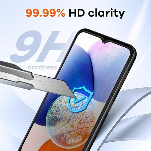 4+4 حزمة شاشة واقي وعدسة الهاتف واقي الكاميرا Forsamsung Galaxy A35 5G ، واقي الهاتف الخليوي الزجاجي 9H ، حالة كاميرا هاتف مضاد للأصبع in Kuwait
