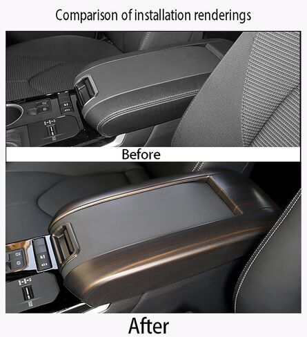 ملحقات السيارات تناسب Toyota Highlander L Le Xle Xse Edition Limited Platinum Hybrid 2020-2025 Center Console Costen Cover Cover Cover (Most Wood Style) ABS 1 PCS in Kuwait