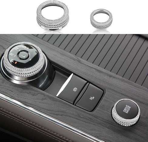 Bling Car Accessory for Ford Explorer,Crystal Car Side Light Switch Knob Cover for Ford Explorer 2020 2021 2022 2023 2024 2025. in Kuwait