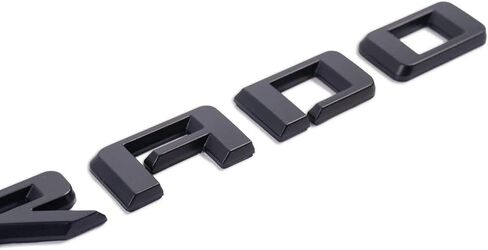 4pack for Silverado Plus Three High Country Emblems 3D Letters Badges Compatible with Silverado 2019-2025 (Gloss Black) in Saudi Arabia