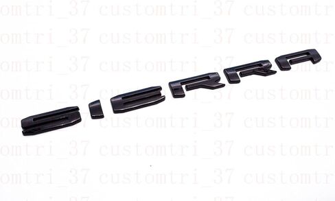 4PCS KIT 2019 2020 2021 Sierra Denali Letters Emblems Gloss Black 1500 HD 2500 HD 3500 HD AT4 PARGE BASTION OF SIERA DENALI in Saudi Arabia