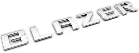 1pcs 19-23 blazer reftgate emblem relectplate presplate parge 3d parge for blazer (redline) in Saudi Arabia