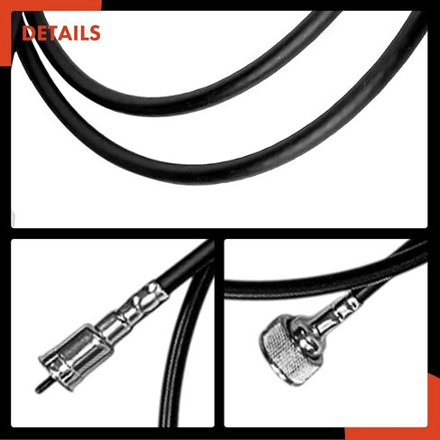 A-Premium 80 in Speedometer Cable Compatible with GMC C1500 Suburban, C2500 Suburban, C3500, Jimmy, K15, K1500 Suburban, K2500 Suburban, K3500, R1500, R2500 Suburban, R3500, S15, S15 Jimmy in Saudi Arabia