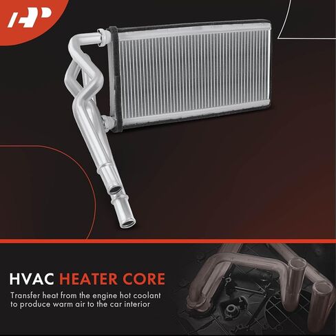 A-Premium HVAC Heater Core Compatible with Cadillac CTS 2003-Sedan, SRX 2004-2009 Sport Utility, Replace# 25740392 in Saudi Arabia
