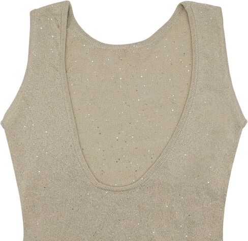 BOLLEY JOSS Women Glitter Crochet Knit Midi Dress Open Back Long Dress Beach Cover Up Sexy Shiny Sequin Backless Sundresses in Saudi Arabia