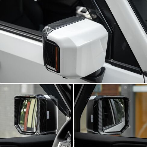 Mirror Rain Brow لعام 2024 2025 Toyota Land Cruiser 250 & 1958 Prado LC250 SHIELD SPECIRAL RAYPER SHIELD TERFORM TERMORTION SUBSION SUPSORIES (MODERS CORBON in Kuwait