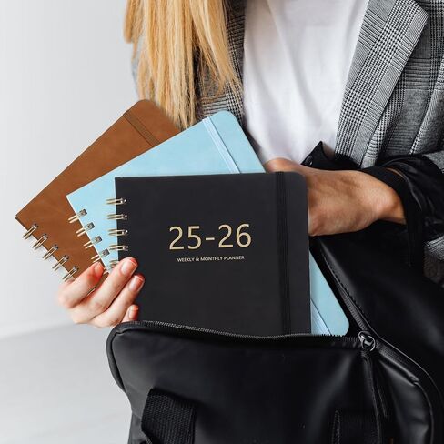 2024 مخطط ، مخطط أكاديمي أسبوعي وشهري 2024 ، 6.4 "× 8.5" ، مخطط تقويم مخطط يومي ، صفحات سميكة متميزة ، ملزمة مزدوجة الأسلاك ، علامات تبويب مطلية ، مجلد جيب ، غطاء جلدي فوكس سنوي (براون) in Saudi Arabia
