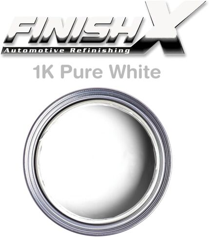 Finishx Automotive Refinishing Factory Color Pure White 1K Basecoat Mix 1: 1 (Gallon)- 9546 in Saudi Arabia