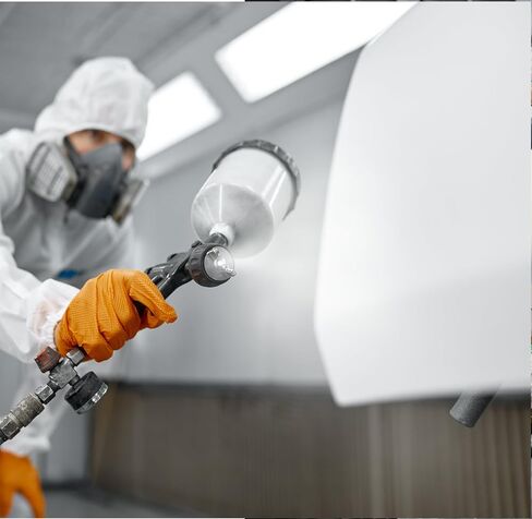Finishx Automotive Refinishing Factory Color Pure White 1K Basecoat Mix 1: 1 (Gallon)- 9546 in Saudi Arabia