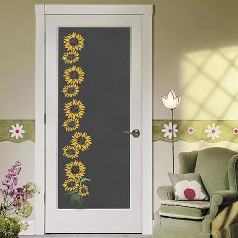 Large Hydrangea Stencil for Painting on Wood, Canvas, Paper, Fabric, Walls and Furniture - 16x12 Inches - Flower Stencil - Reusable DIY Art and Craft Stencils in Saudi Arabia