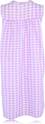 جيفريكو غطس للنساء للنساء السوستة الأمامية Housecoat Lounger Duster House Dress in Kuwait