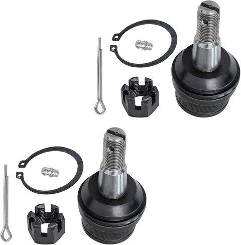 Detroit Axle - Front 10pc Suspension Kit for Ford E -150 Econoline Club Wagon ، 4 مفاصل كرة 2 روابط مركزية 2 نهايات قضيب التعادل الخارجي 2. in Saudi Arabia
