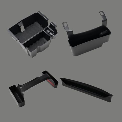 3 Pieces Center Console Organizer Tray Set Compatible With Jeep W-rangler JL JLU 2018-2023 and wih Gladiator JT 2020 - 2023 Accessories Gear Shift Side Tray Organizer,Hanging Armrest Storage Box in Saudi Arabia