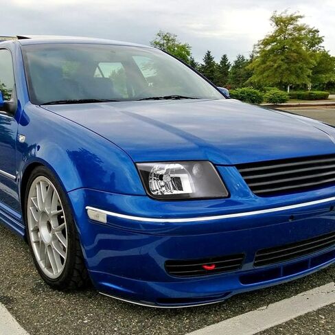 SPEC-D TUNING Black Headlights w/o Built-in Fog Lights Compatible with 1999-2005 Volkswagen Jetta Bora Mk4 1999-2005 L+R Pair Head Light Lamp Assembly in Saudi Arabia