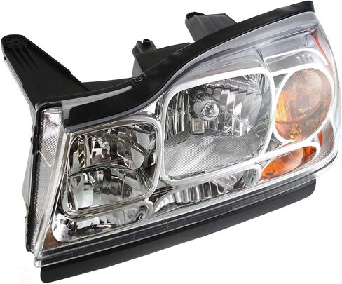 Garage-Pro Driver and Passenger Side Headlight for Saturn Vue Base Green Line Red Line 2006-2007 Halogen With bulb(s) 4-Door, Sport Utility Replaces# 15877671 15877672 in Saudi Arabia