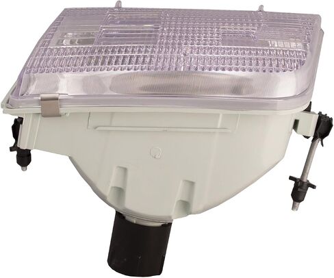 HEADLIGHTSDEPOT Chrome Housing Halogen Headlight Compatible with Ford Ranger 1993-1997 Includes Left Driver and Right Passenger Side Headlamps in Saudi Arabia