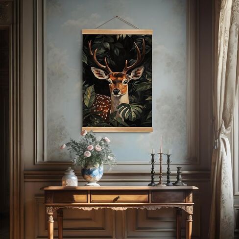 ZTGDA Book Dragon Wall Art,Dark Academia Vintage Poster, Gothic Canvas Print for Book Lovers, Fantasy Wall Decor for Bedroom, Library or Office, Mysterious Bookworm Gift(dragon) in Saudi Arabia