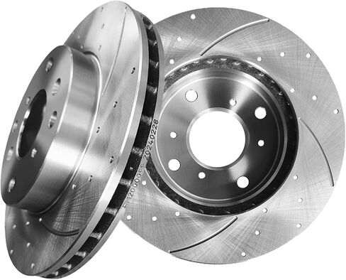 PM Auto Auto Front Pridged Slotted Discors For 1998-2002 Honda Accord in Saudi Arabia