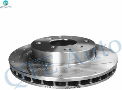 PM Auto Auto Front Pridged Slotted Discors For 1998-2002 Honda Accord in Saudi Arabia
