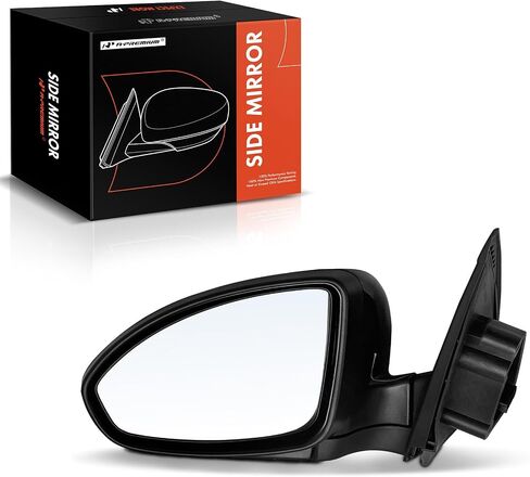 A-Premium Driver Side Power Door Mirror - Compatible with Chevrolet Cruze 2011-2015, Cruze Limited 2016 - Non-Heated Manual Folding Black Outside Rear View Mirror - Replace# 19258657 in Saudi Arabia
