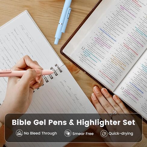 Gel Pens, 8 Pcs 0.7mm Black Ink Pens Fine Point Smooth Writing Pens, Aesthetic Gel Pens for Journaling Note Taking, Office School Supplies and Nurse School Supplies Gifts for Women Men in Kuwait